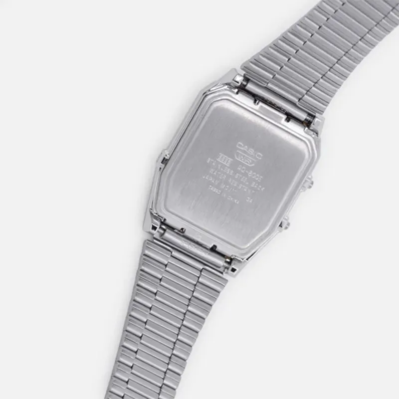 Casio Vintage Dual-time Black Dial Watch- AQ-800E-1A